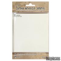 Бумага Ranger - Tim Holtz - Distress Watercolor Cardstock, 10.8х14 см, 20 штук - ScrapUA.com