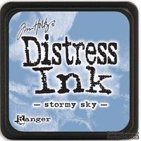 Штемпельная подушка Ranger - Distress Mini Ink Pad - Stormy Sky - ScrapUA.com