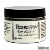 Сухой глиттер Ranger - Tim Holtz - Distress Stickles Dry Glitter - Clear Rock Candy, прозрачный
