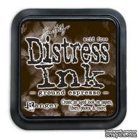 Штемпельная подушка Tim Holtz-Ranger Distress Mini Ink Pad - Ground Espresso - ScrapUA.com