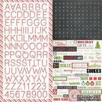 Наклейки от Echo Park - Alpha Tis the Season - ScrapUA.com