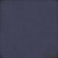 Лист скрапбумаги от Echo Park - Navy/Lt. Blue Distressed Solid, 30х30 см - ScrapUA.com