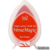 Чернила для штампинга Tsukineko - VersaMagic Dew Drops Red Magic