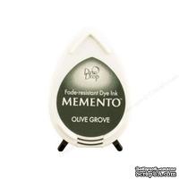 Чернила для штампинга Tsukineko - Memento Dew Drop Olive Grove