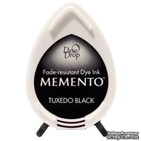 Чернила для штампинга Tsukineko - Memento Dew Drops Tuxedo Black - ScrapUA.com