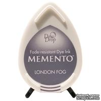 Чернила для штампинга Tsukineko - Memento Dew Drops London Fog