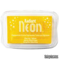 Чернила Tsukineko Radiant Neon Ink Pad - Electric Yellow