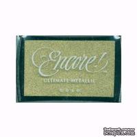 Чернила Tsukineko Encore Ultimate Metallic Ink Pad - Gold
