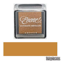 Чернила Tsukineko Encore Ultimate Metallic Small Ink Pad - Copper