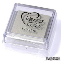 Пигментные чернила Tsukineko - VersaColor Small Pads White - ScrapUA.com