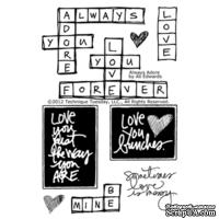 Набор акриловых штампов Technique Tuesday - Always Adore by Ali Edwards - ScrapUA.com