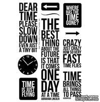 Набор акриловых штампов Technique Tuesday - Dear Time by Ali Edwards (TT-D-DEART) - ScrapUA.com