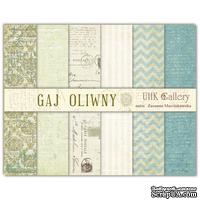 Набор двусторонней скрапбумаги UHK Gallery - Gaj Oliwny, 30,5х30,5 см, 6 листов - ScrapUA.com