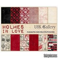 Набор двусторонней скрапбумаги UHK Gallery - Holmes in love, 6 листов - ScrapUA.com