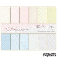 Набор двусторонней скрапбумаги UHK Gallery - Celebration, 30,5х30,5 см, 6 листов - ScrapUA.com