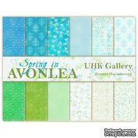 Набор двусторонней скрапбумаги UHK Gallery - Spring in AVONLEA, 30,5х30,5 см, 6 листов - ScrapUA.com
