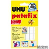 Фиксирующие подушечки UHU Patafix, белые, 80 шт. - ScrapUA.com