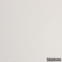 Картон белый Ultrawhite Ivory Board, 30x30см, 280гр/м2, с фактурой льна, L207/280