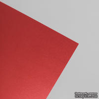 Картон Metallic Board красный, 250гр/м2, 30х30см, red