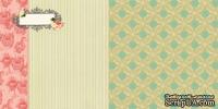 Лист скрапбумаги Webster&#039;s Pages - Start from the Heart - Country Estate Collection - размер 30х30 см, двусторонний - ScrapUA.com
