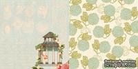 Лист скрапбумаги Webster&#039;s Pages - Serenity - Country Estate Collection - размер 30х30 см, двусторонний - ScrapUA.com