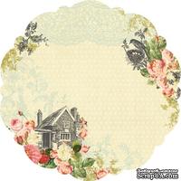 Лист скрапбумаги Webster&#039;s Pages - Counrty Estate Diecut - размер 30х30 см, фигурный, односторонний - ScrapUA.com