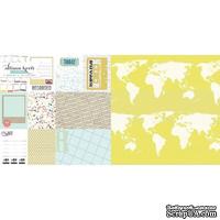 Лист скрапбумаги Webster&#039;s Pages Right Now, 30х30 см, двусторонняя - ScrapUA.com
