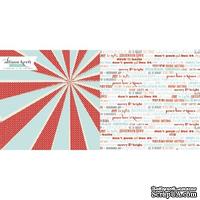 Лист скрапбумаги Webster&#039;s Pages All is Bright, 30х30 см, двусторонняя - ScrapUA.com