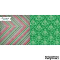 Лист скрапбумаги Webster&#039;s Pages Wintergreen, 30х30 см, двусторонняя - ScrapUA.com