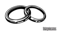 Акриловый штамп Wedding Stamp VE002 Свадебные кольца, размер  5 * 2,4 см - ScrapUA.com