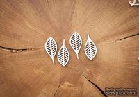 Чипборд от WOODchic - Набор &quot;Листики&quot;, 4 шт., 2.4х1.7 см - ScrapUA.com