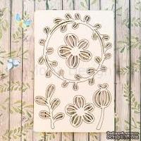 Набор чипборда от Mona Design - Wild flower, 10х15см - ScrapUA.com