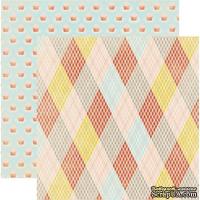 Лист скрапбумаги Webster&#039;s Pages Merriment, 30х30 см, двусторонняя - ScrapUA.com
