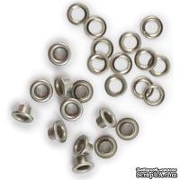 Люверси і кільця  від WeRM - We R Eyelets & Washers Standard -3/16,  44218-1, нікель, 35 шт.