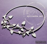 Чипборд от Wycinanka W OGRODZIE - "ramka z powojem" - рамка, 11x14см
