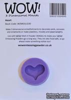 Молд от Wow -  Heart - Silicone Mould