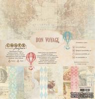 Набор бумаги &quot;Bon Voyage&quot; от Craft Paper, 30x30см - ScrapUA.com