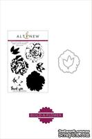 Штампы + Ножи для вырубки от Altenew - Build-A-Flower: Build-A-Flower: Camellia, 7 штампов+ 2 ножа