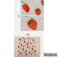 Картинки на льне - Клубнички, арт.0139, 20х20 см