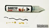 Витражный контур от ТМ ЕК, цвет черный