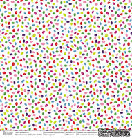 Лист бумаги для скрапбукинга от Polkadot - &quot;Драже&quot; из коллекции &quot;Щелкунчик&quot; - ScrapUA.com