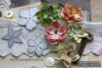 Набор ножей для вырубкиот Scrapfriend -  Гардения