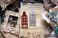 Нож для вырубки от Scrapfriend - Амстердамский домик, 3х7.5см