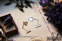 Нож для вырубки от Scrapfriend - Лампа, 2,5х3,5см