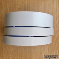 Скотч двухсторонний прозрачный узкий, 18мм x 10м, 1шт.
