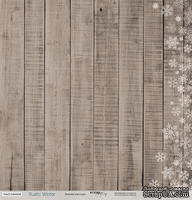 Лист односторонней бумаги для скрапбукинга от Scrapmir  - Зимняя текстура - Rustic Winter, 30x30 см - ScrapUA.com