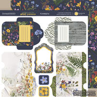 Лист двусторонней бумаги 20х20см Конверты Herbarium Wild summer от Scrapmir - ScrapUA.com