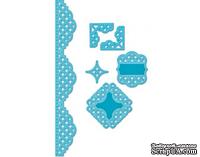 Нож для вырубки от Spellbinders - Shapeabilities - Lattice Accents, 6 шт.