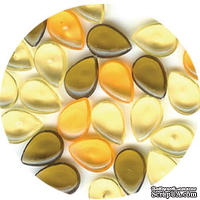 Прозрачные капли The Robin&#039;s Nest Dew Drops - Sunflower Seeds, 280-300 шт - ScrapUA.com