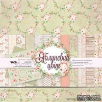 Набор двусторонней бумаги от WOODchic "Яблуневий цвіт", 30,5х30,5см